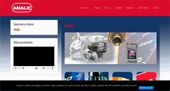Desktop Screenshot of amaliepetroquimica.com